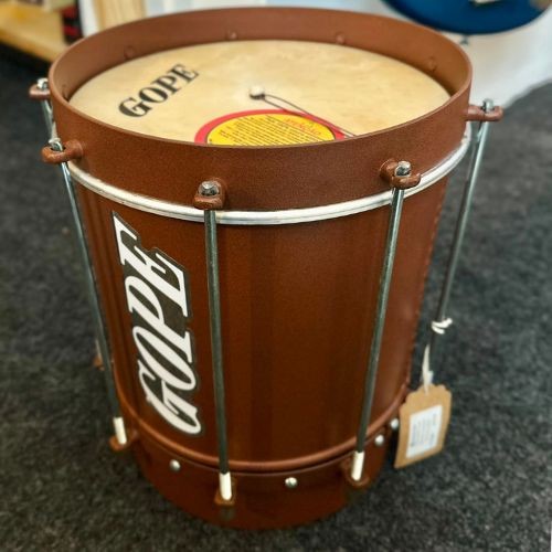 Cuíca Gope Alumínio Cônica 9" 28cm 9 Afinações Aro Largo Linha Melanina Bal2809cclm 