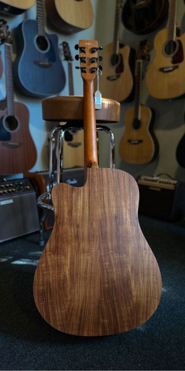 Violão Strinberg Forest Fs4d ks Koa Satin Folk Eletroacústico Aço Com Pré Se-50 e Afinador 