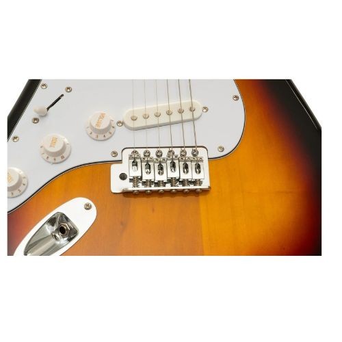 Guitarra Canhoto Aria Stg-003 lh Sunburst 