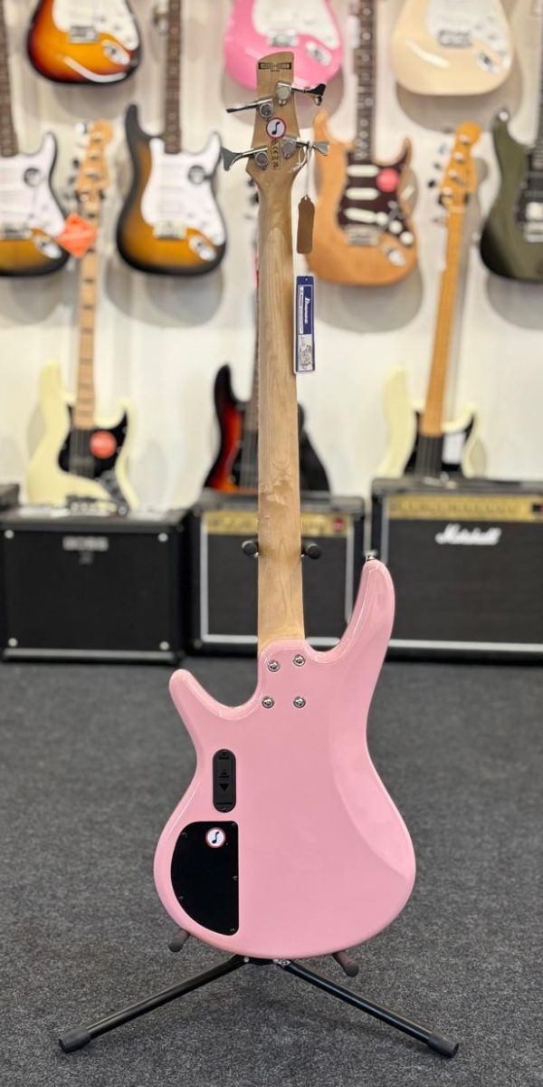 Baixo 4 Cordas Ibanez Gsr200-bpk Baby Pink Ativo Com Phat ii eq 