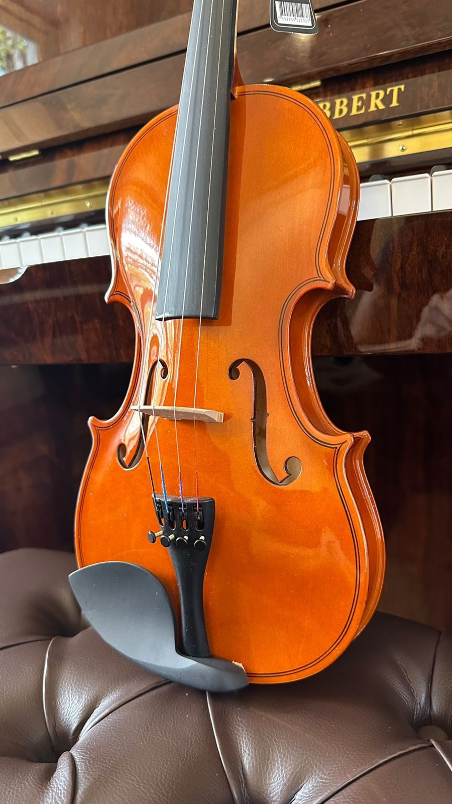 Violino 3/4 Vivace Mozart Mo-34 Com Case