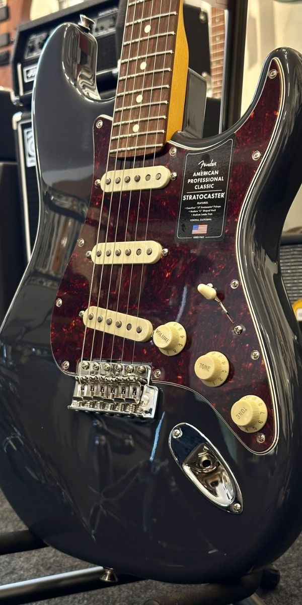 Guitarra Fender American Professional Classic Stratocaster Rosewood Faded Black 
