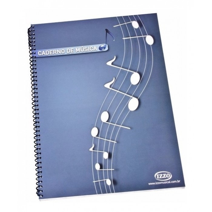 Caderno de Musica pq 100 Paginas Izzo 
