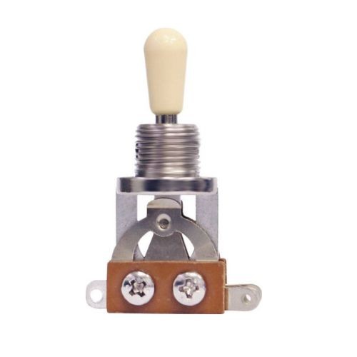 Chave Seletora Les Paul Chlp 3v Tgs201 3 Posições Cromada Com Knob Creme 