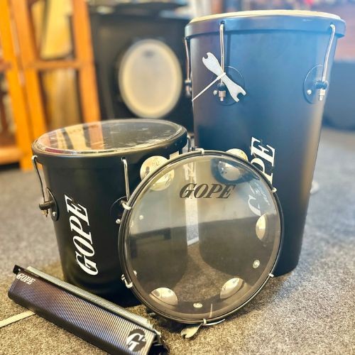 Kit Resenha Gope Kitres1 Pandeiro, Rebolo 10”, Reco-guiro e Repique de Mão 