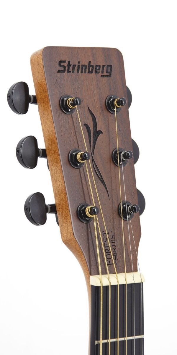Violão Strinberg Forest Fs4d ks Koa Satin Folk Eletroacústico Aço Com Pré Se-50 e Afinador 