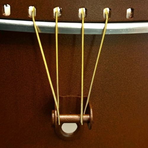 Caixa Malacacheta Gope g2 Alumínio 20cm x 12" Linha Melanina Com Bordão 4 Fios 6 Afinações Bal2012mlmg2 