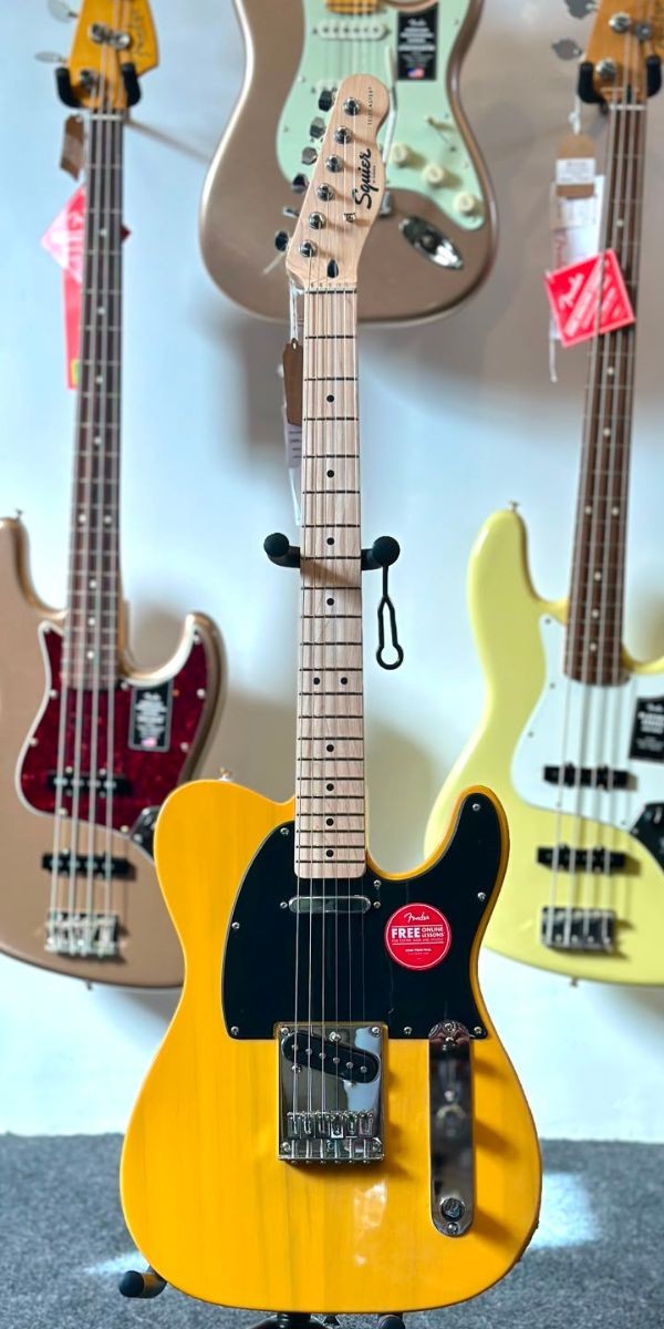 Guitarra Squier Sonic Telecaster Maple Butterscotch Blonde by Fender 