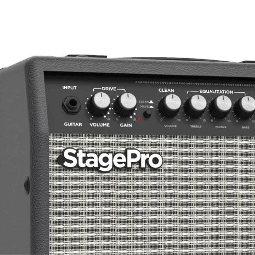 Amplificador Guitarra Michael Stagepro G30 30w Combo Com Reverb Chorus e Falante 10” 