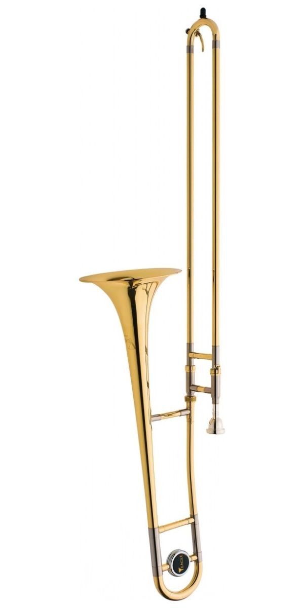 Trombone de Vara Eagle Tv600 em Sib Laqueado Com Estojo Luxo 