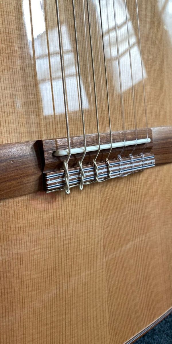 Violão 7 Cordas Nylon Acústico Rozini Rx237 Virtuoso Natural Cedro Canadense 