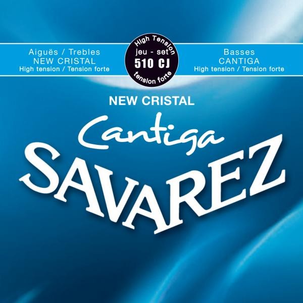 Encordoamento Violão Nylon Savarez 510cj New Cristal Cantiga Tensão Alta 