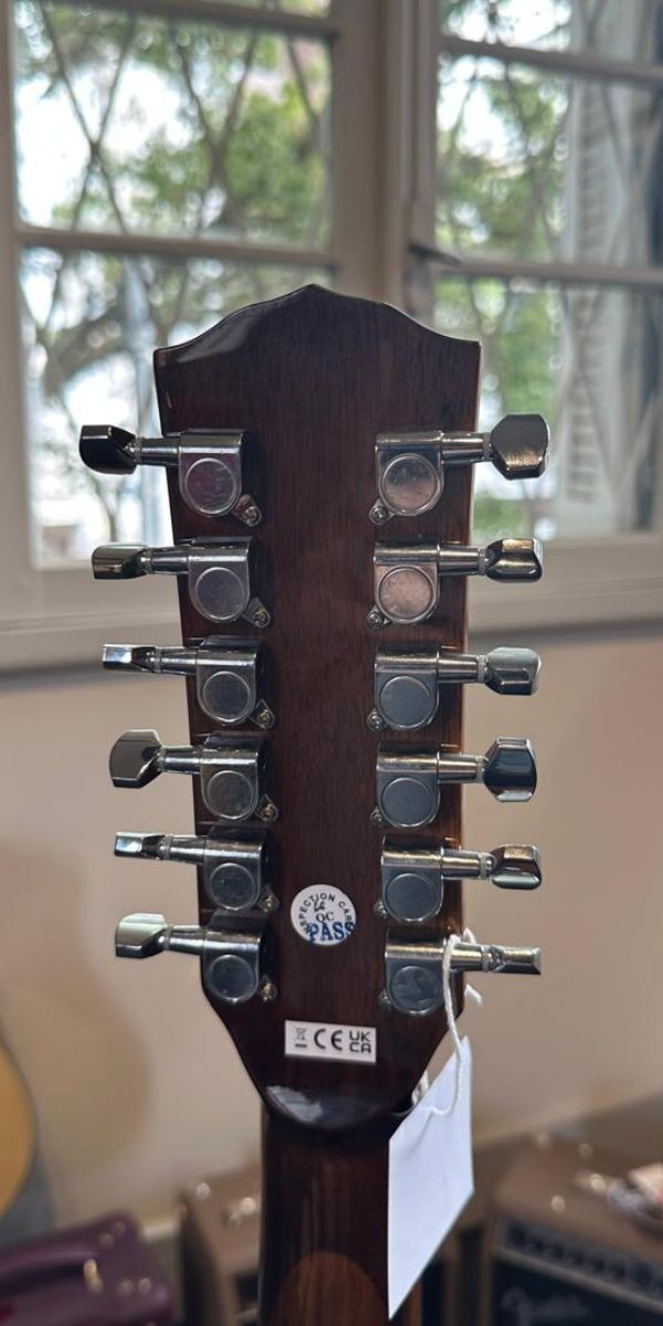 Violão Fender Cd-60sce 12 Cordas Eletroacústico Natural Com Fishman 