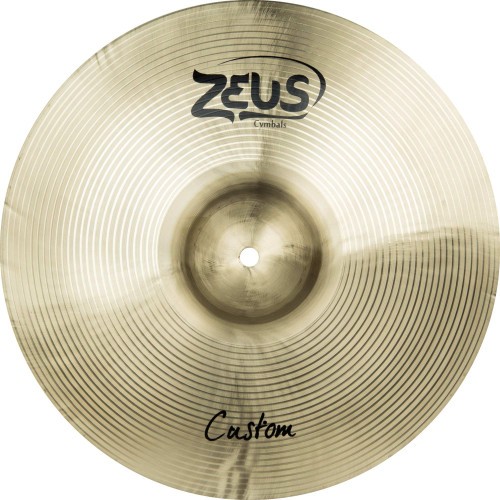 Hi-hat Zeus Custom Series 13" Zchh13 em Bronze B20 