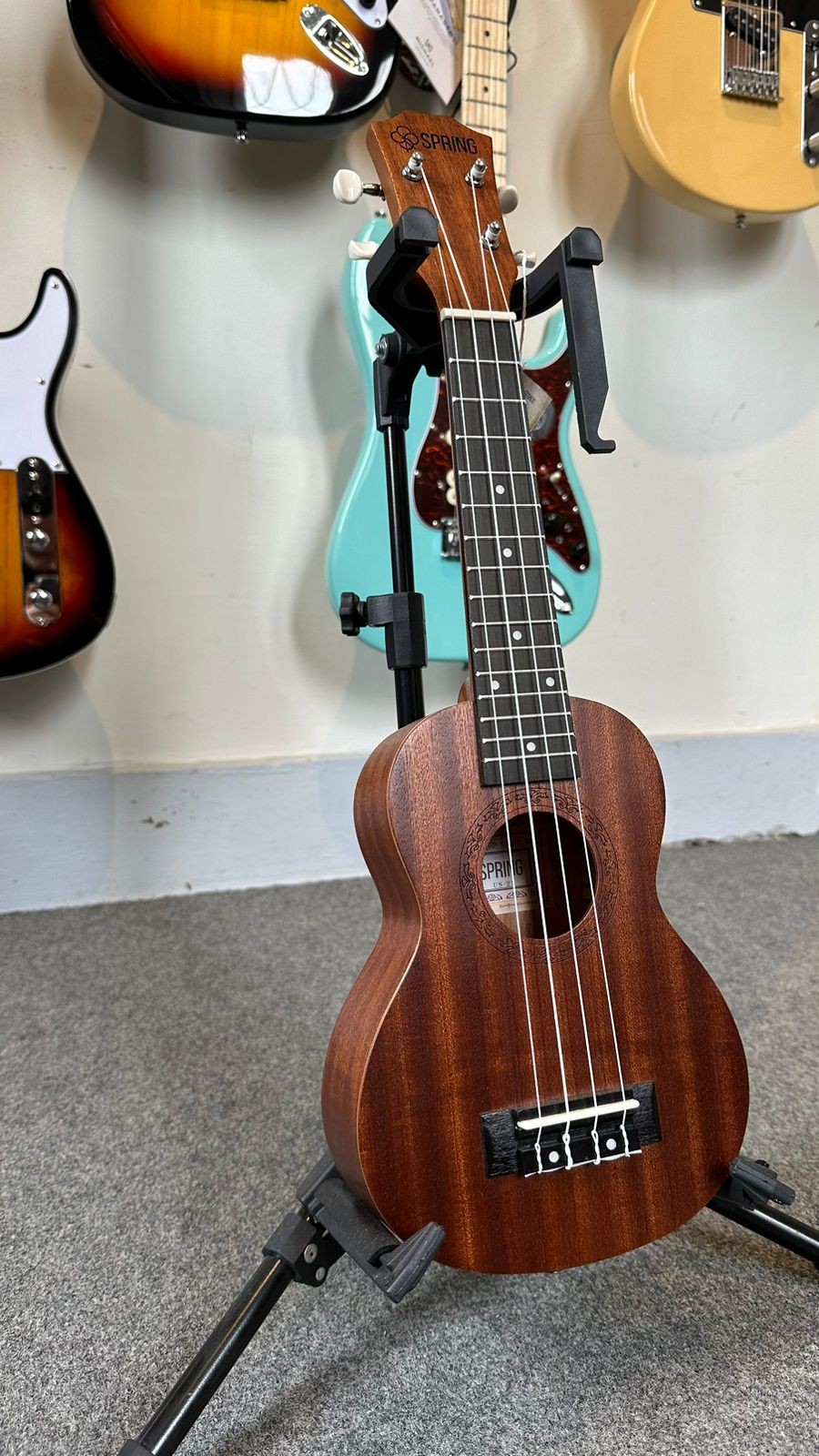 Ukulele Spring Us-21 Soprano Acústico Natural