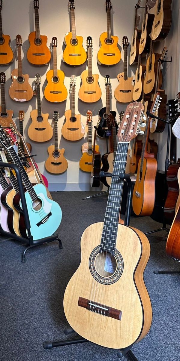 Violão Rozini Estudante Baby Nylon Acustico Rx205 Acn Natural Satin 
