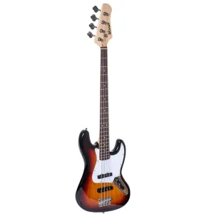 Baixo Winner 4 Cordas Jazz Bass Wjb Sunburst 