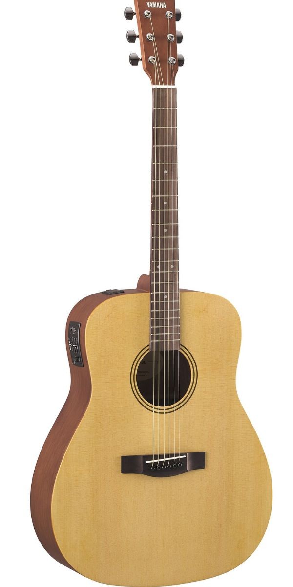 Violão Eletroacústico Yamaha Fx400 ns Natural Satin Aço Com Afinador 