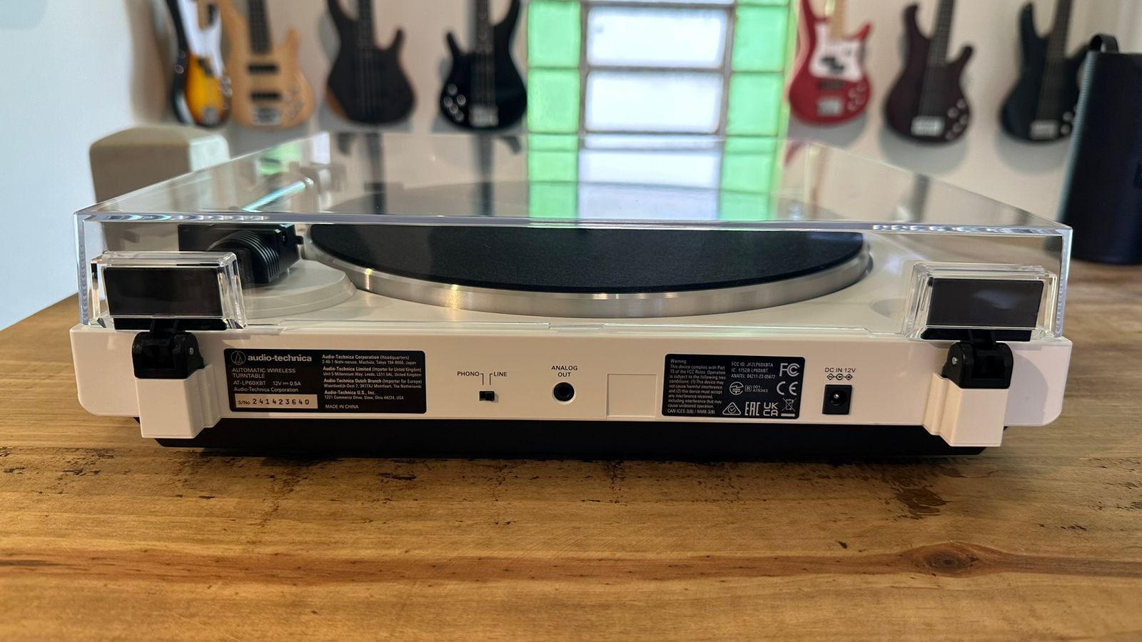 Toca Discos Audio Technica Bluetooth At-lp60xbt-ww White