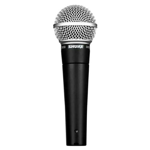 Microfone Dinâmico Shure Sm58-lc Cardioide Xlr Para Vocal Profissional 