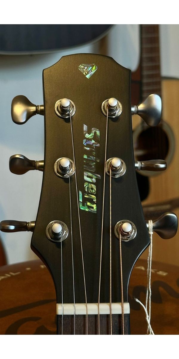 Violão Strinberg Dd3sc rt lh Canhoto Natural Satin Folk Eletroacústico Aço Com Bag 