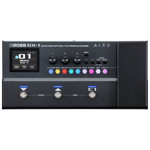 Pedaleira Guitarra Boss Gx-1 Multi Efeitos Com Aird, Bluetooth, Usb-c e Pedal de Expressão 