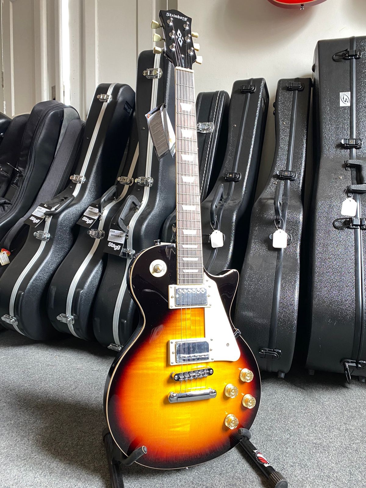 Guitarra Strinberg Les Paul Lps-280 Sunburst