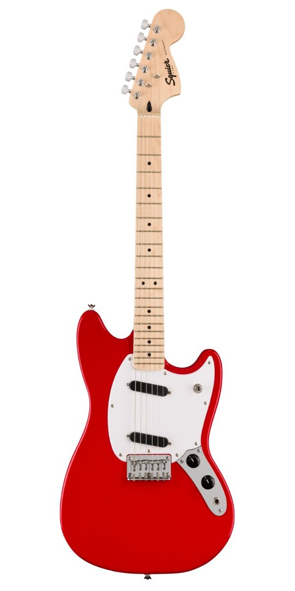 ギター Squier Sonic Mustang Guitarra Squier Sonic Mustang Torino Red Maple by Fender