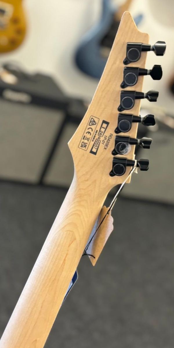 Guitarra Ibanez Rg420ex Bkf Black Flat hh Com Floyd Rose 