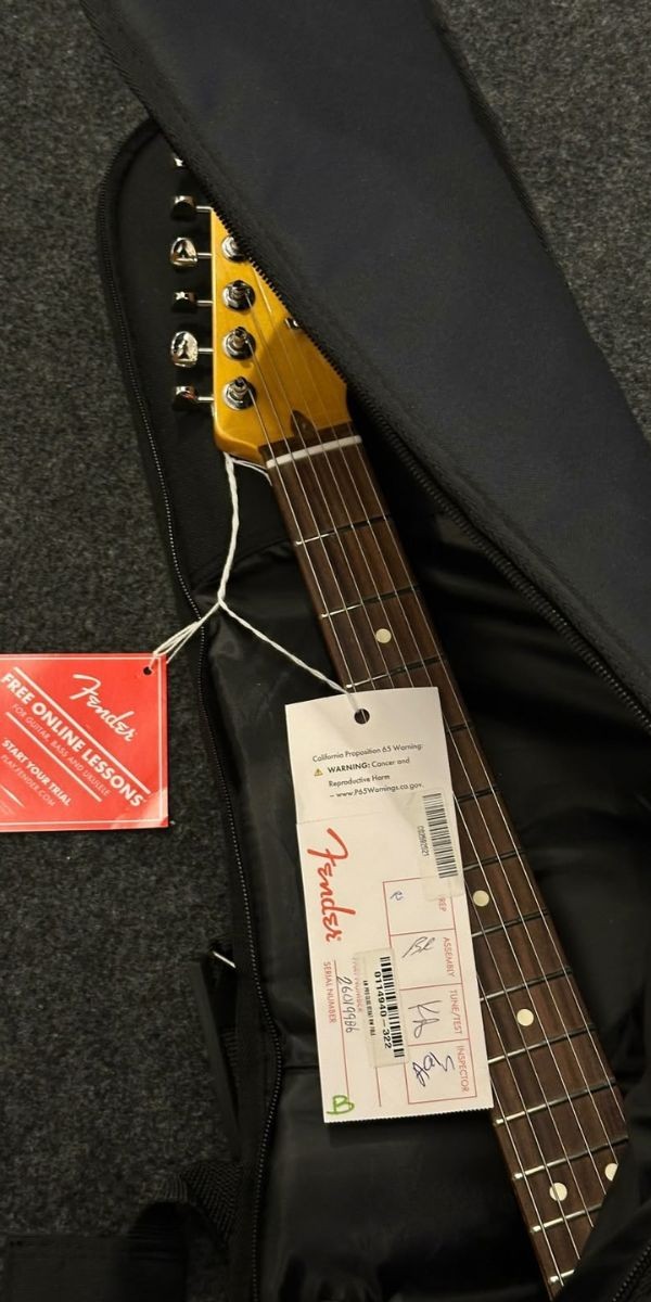 Guitarra Fender American Professional Classic Stratocaster Rosewood Faded Black 