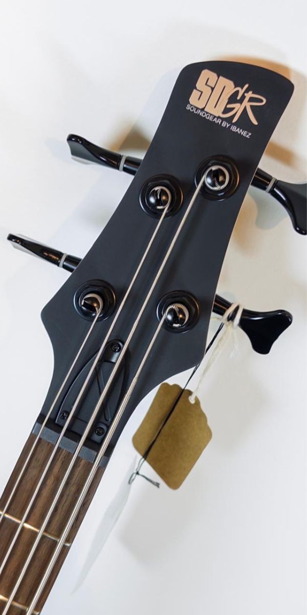 Baixo Ibanez 4 Cordas Canhoto sr 300ebl Weathered Black 