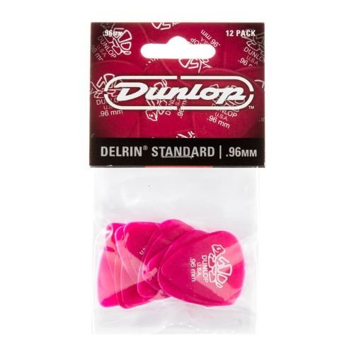 Palheta Dunlop Delrin 500 0,96mm Pacote Com 12 Unidades 41p09 