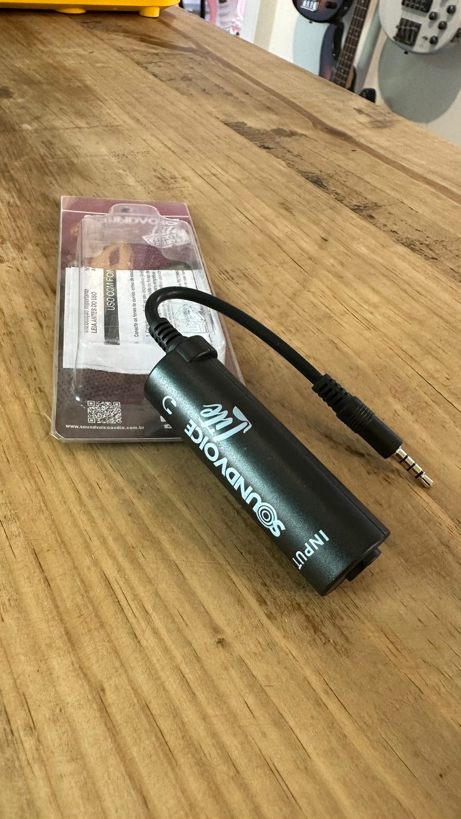 Interface Para Instrumentos Soundvoice Lite Amplify It-70 p/ Smartphone 