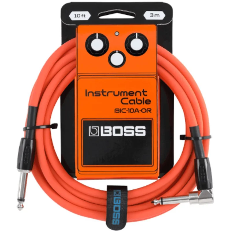 Cabo Instrumento Boss Bic-10a-or Orange 