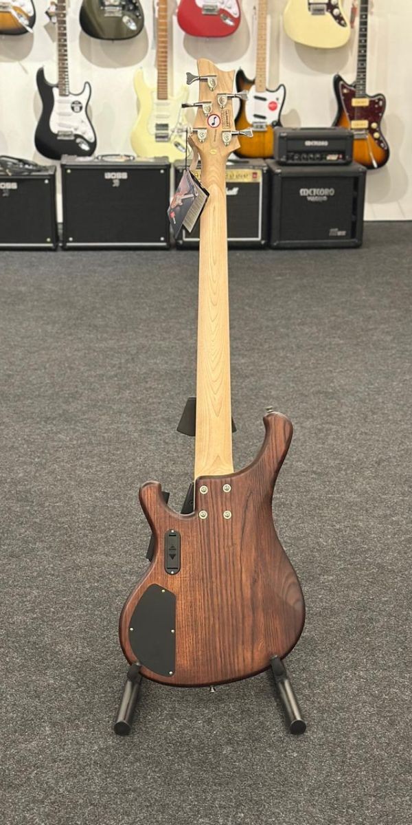 Baixo Strinberg Sab55 dw 5 Cordas Ativo Dark Wood | Timbre Forte e Visual Premium| Openstage 