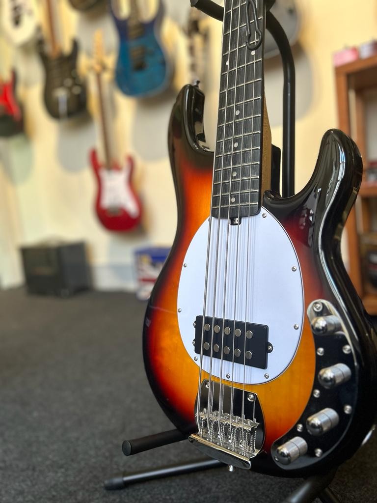Contrabaixo Ativo 5 Cordas Tbm 5 Série Classic Tagima Sunburst