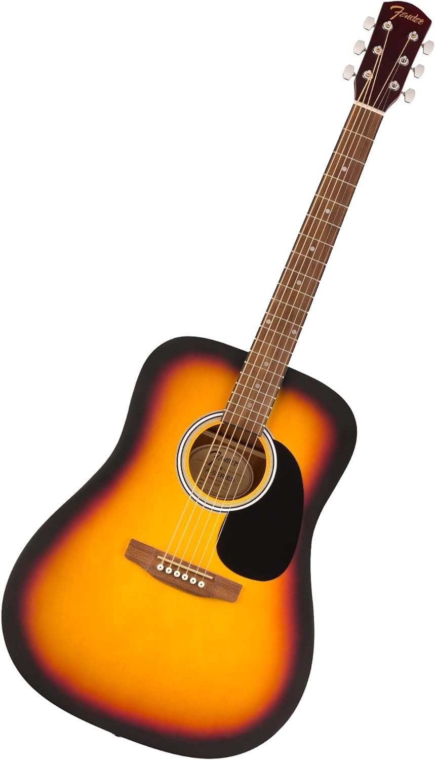Violão Acústico Fender Fa-25 Dreadnought Sunburst 