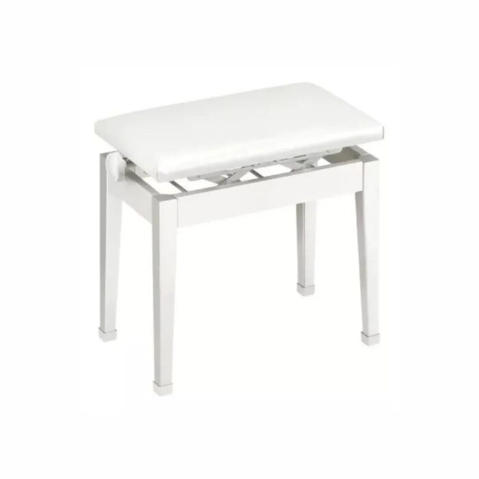 Banco Piano Casio Branco Cb-30we Com Regulagem de Altura 