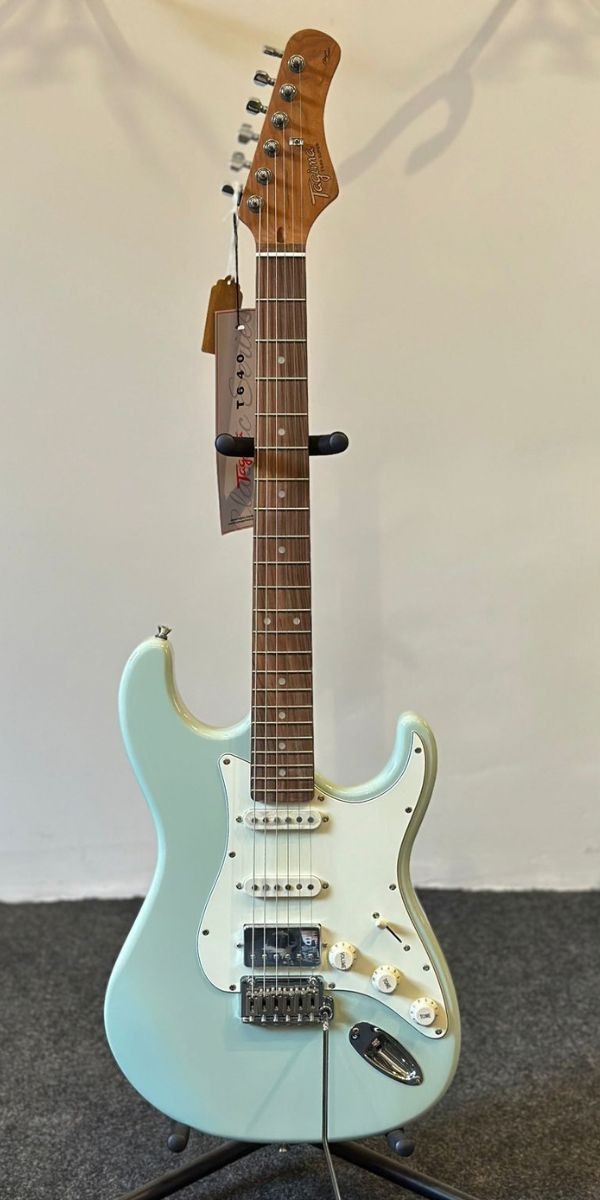 Guitarra Tagima T-640 Super Mstg Mystic Green Hss Alnico Escala Escura 
