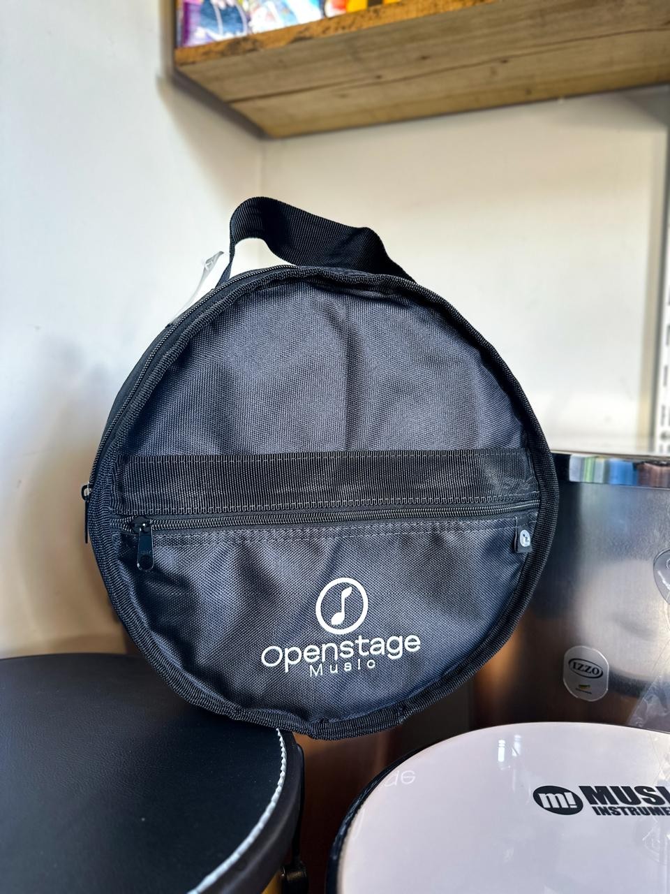 Bag Pandeiro 10" Openstage Jpg Preta 
