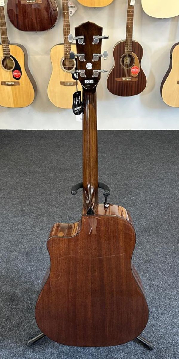 Violão Fender Cd-60sce Dreadnought Natural Eletroacústico Aço Com Fishman 