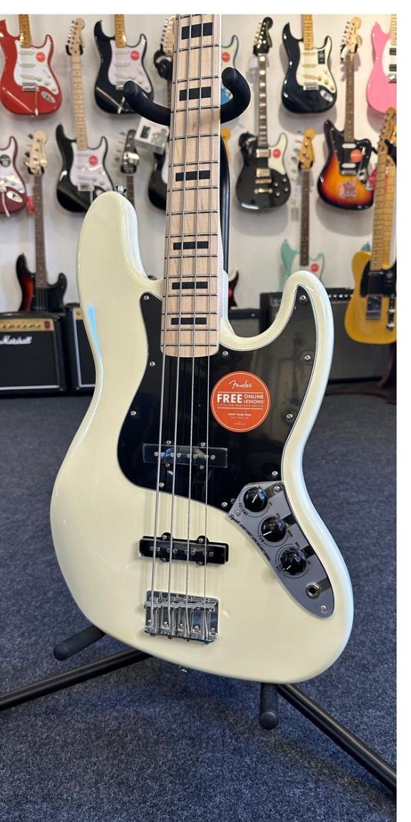 Baixo Fender® Squier® Affinity Jazz Bass® Ativo Olympic White 