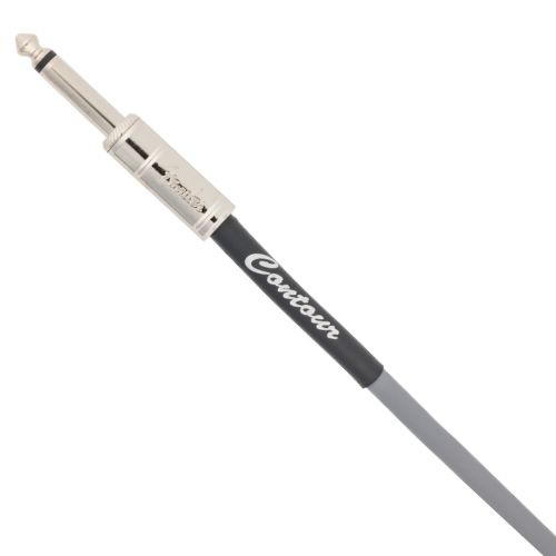 Cabo Fender Contour Instrument Cable Inca Silver 18.6' P10/p10 Reto Para Guitarra Baixo e Instrumentos 