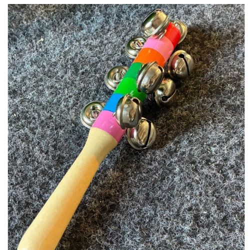 Chocalho Infantil Phx Mini Madeira G19-10 19cm Com Capa 