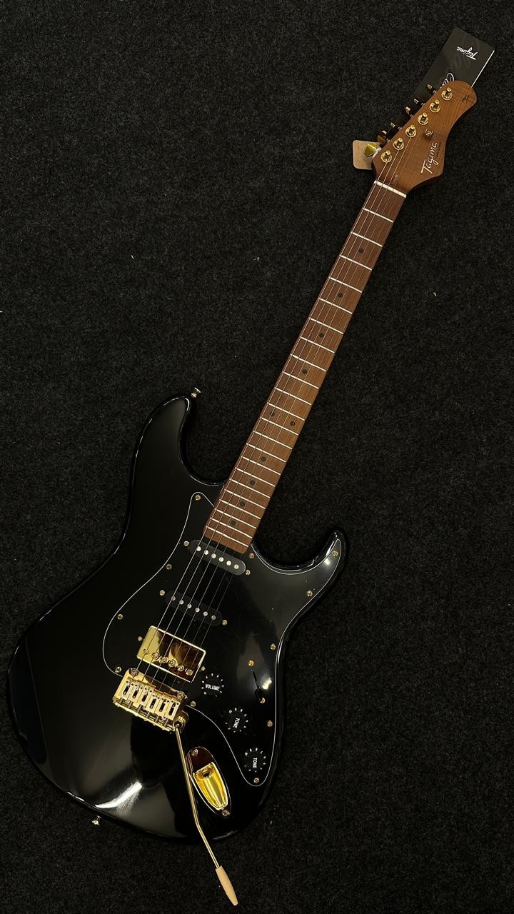 Guitarra 2s 1h Escala Clara Escudo bk T-640 Super Black Tagima 
