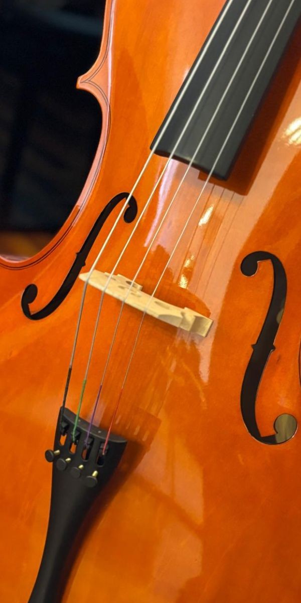 Violoncelo Vivace Mozart Cmo34 3/4 Completo — Ideal Para Estudantes, Jovens Músicos e Aulas 