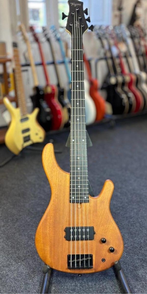 Baixo 5 Cordas Tagima Xb315 ns Natural Satin | Ativo Com 2 Captadores | Openstage 