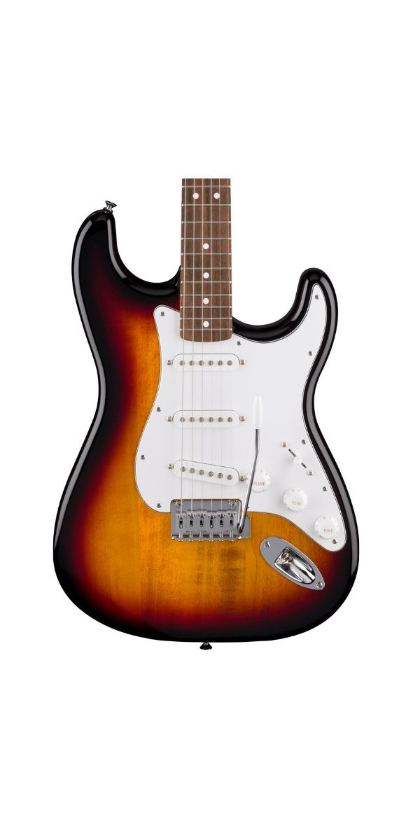 Guitarra Fender® Standard Stratocaster®, 3-color Sunburst 