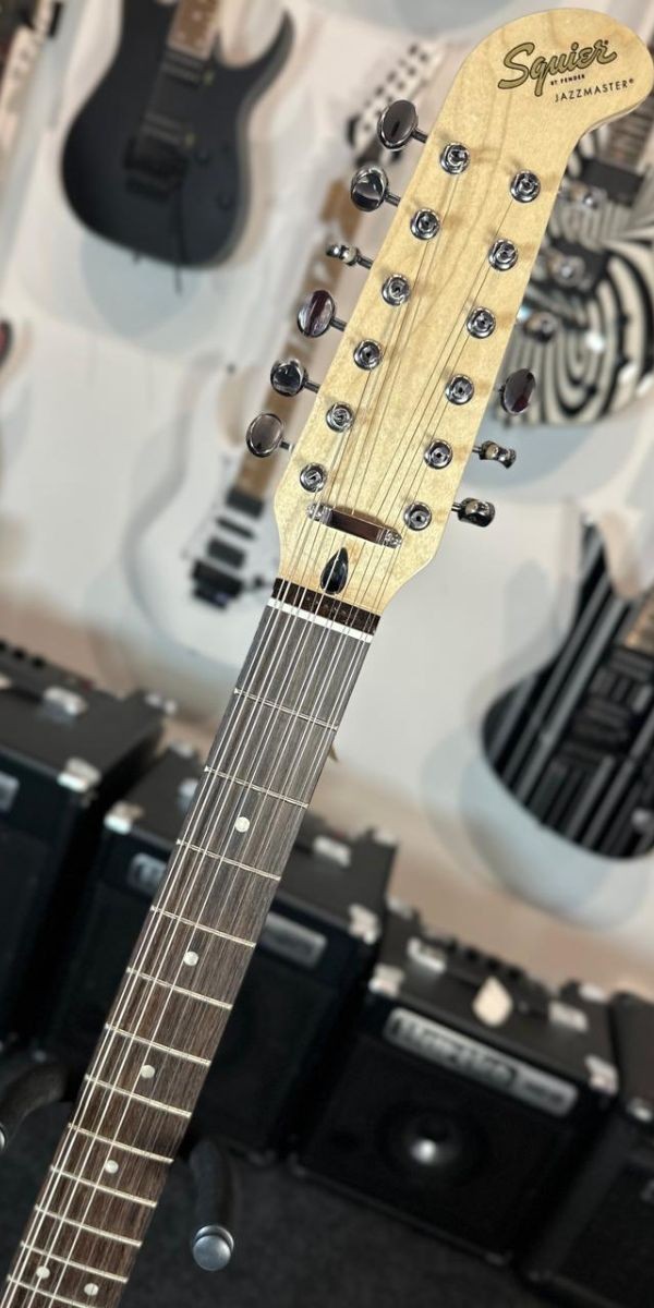 Fender Squier Paranormal Jazzmaster Xll Olympic White 