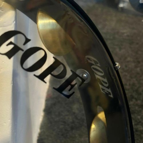 Pandeiro Gope Super Leve 11 Polegadas Preto 
